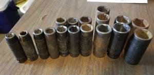lot 4115 image: 17 12 drive deep impact sockets