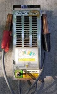 lot 4128 image: Chicago Electric Battery Tester