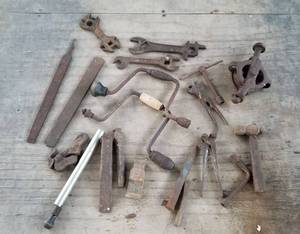 lot 4149 image: Vintage tools