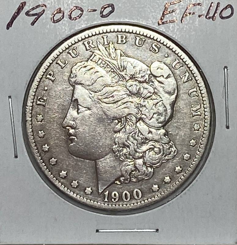 lot 6161 image: 1900-O Morgan Silver Dollar