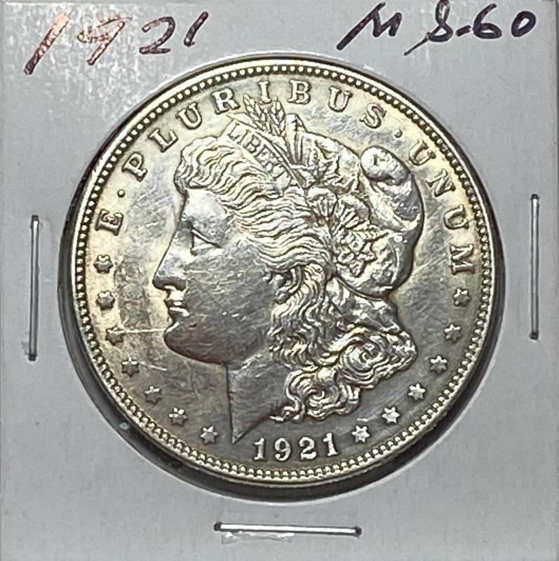 lot 6167 image: 1921 Morgan Silver Dollar
