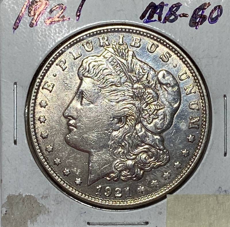 lot 6170 image: 1921 Morgan Silver Dollar