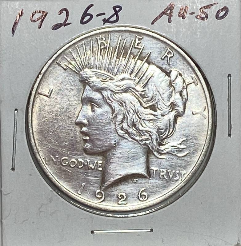 lot 6173 image: 1926-S Peace Silver Dollar