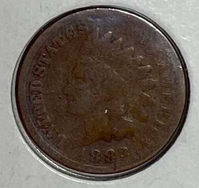 lot 6209 image: 1883 Indian Head Penny - One Cent