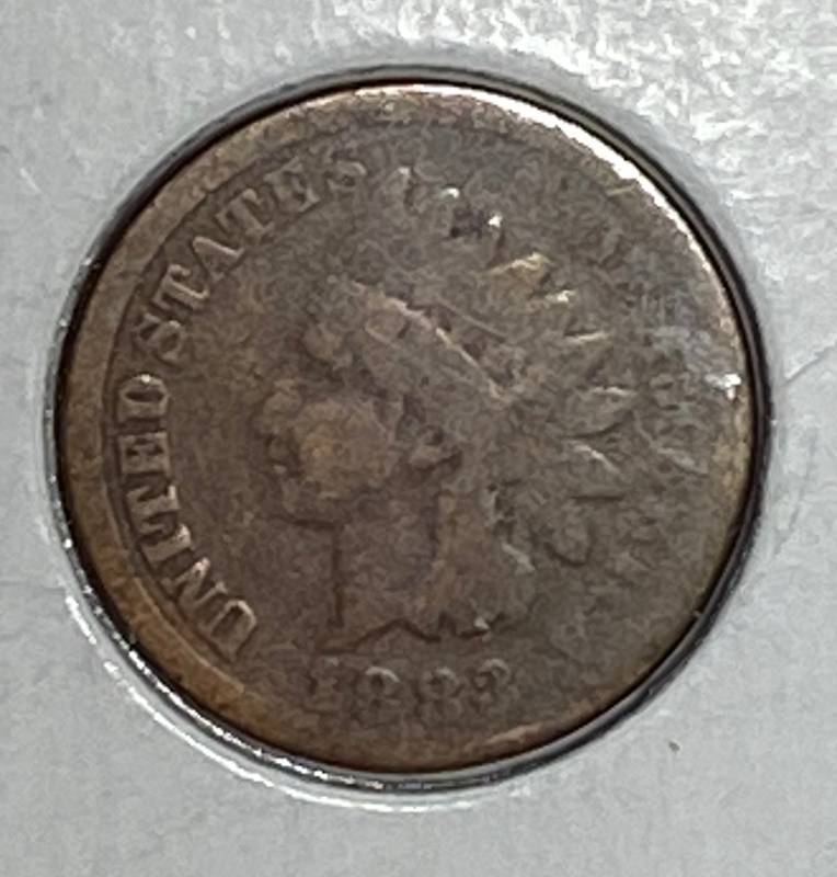lot 6211 image: 1883 Indian Head Penny - One Cent
