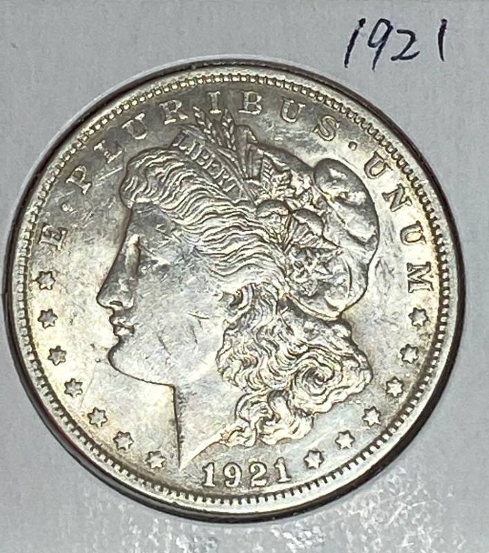 lot 6227 image: 1921 Morgan Silver Dollar