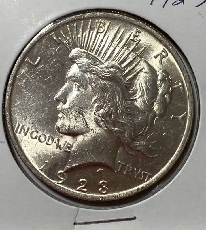 lot 6240 image: 1923 Peace Silver Dollar