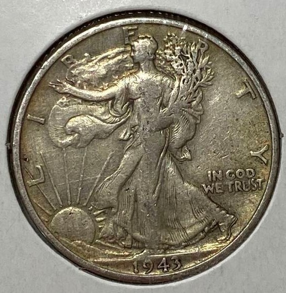 lot 6251 image: 1943-S Walking Liberty Half Dollar