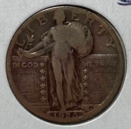 lot 6264 image: 1926 Standing Liberty Quarter Dollar