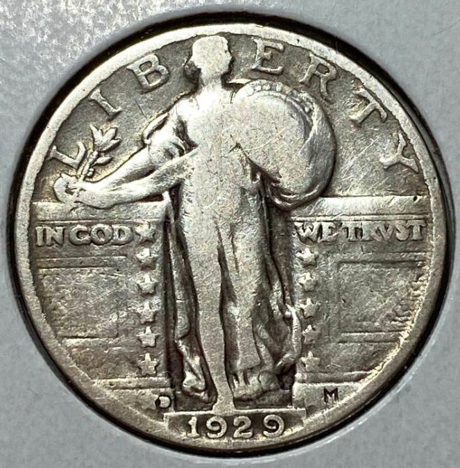 lot 6265 image: 1929 Standing Liberty Quarter Dollar