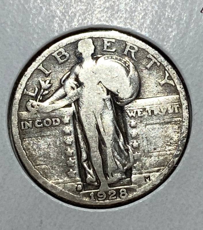 lot 6266 image: 1928 Standing Liberty Quarter Dollar