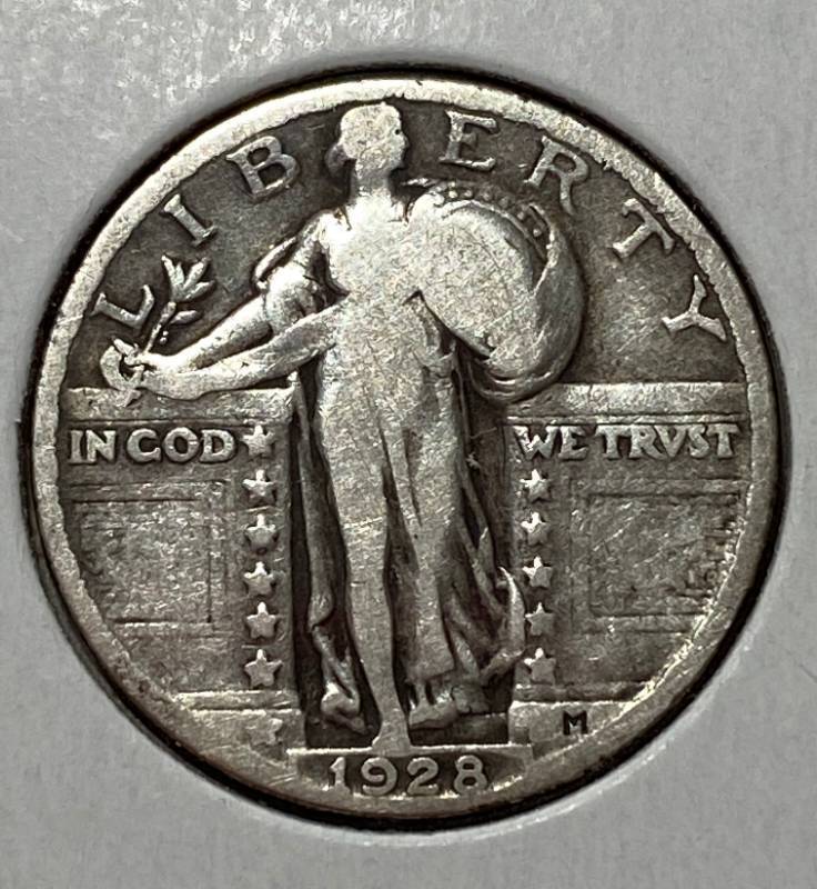 lot 6267 image: 1928 Standing Liberty Quarter Dollar
