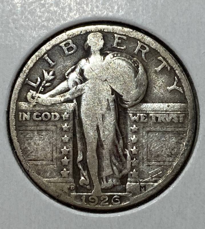 lot 6268 image: 1926 Standing Liberty Quarter Dollar