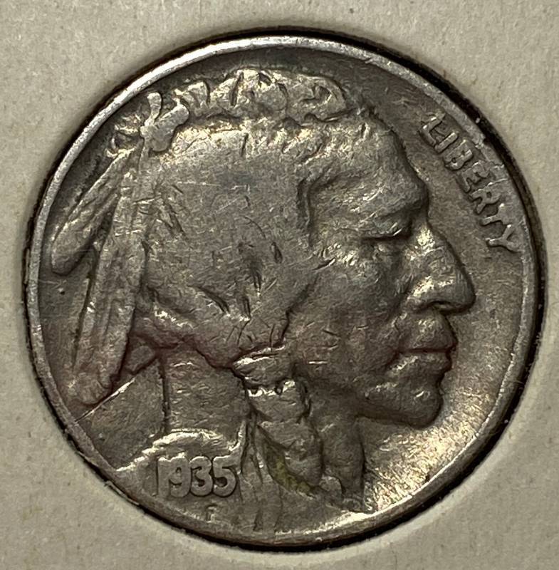 lot 6276 image: 1935 Buffalo Nickel