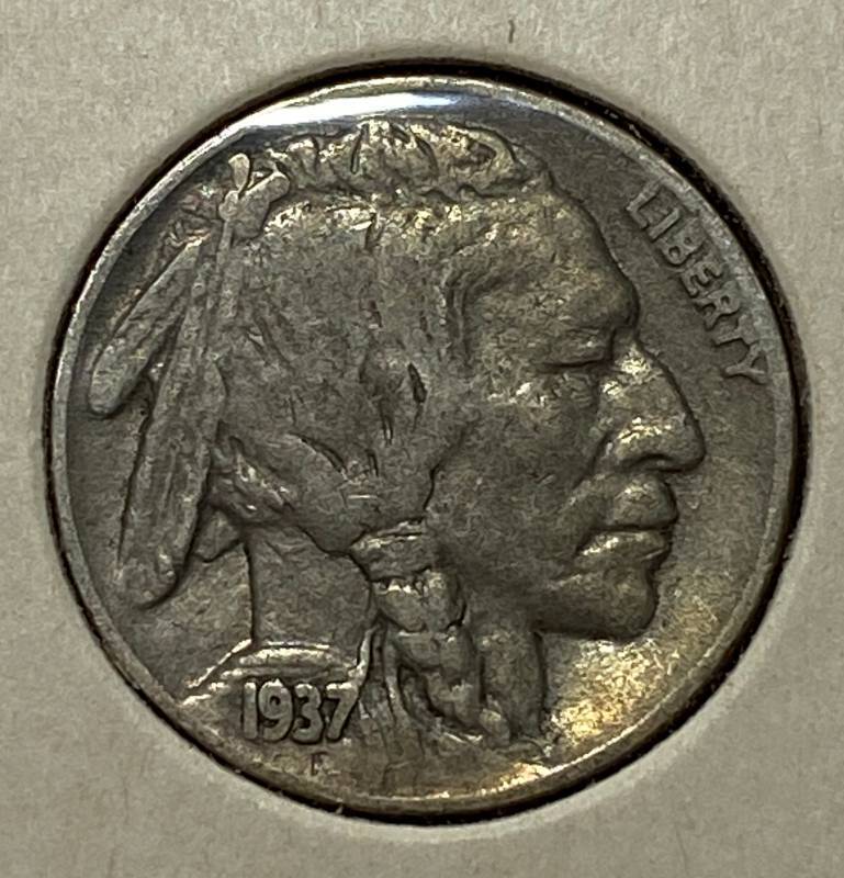 lot 6278 image: 1937 Buffalo Nickel