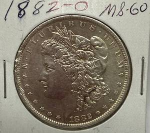 lot 1609 image: 1882-O Morgan Silver Dollar