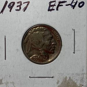lot 1686 image: 1937 Buffalo Nickel