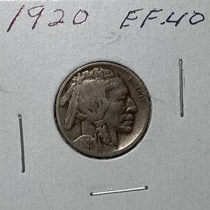 lot 1687 image: 1920 Buffalo Nickel