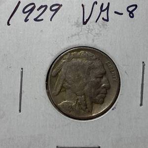 lot 1690 image: 1929 Buffalo Nickel