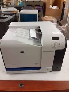 lot 1313 image: HP COLOR LASERJET CP3525DN Printer              904343