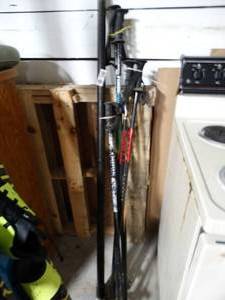 lot 3412 image: Lot of Ski Poles