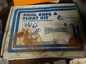 lot 3447 image: Pool Rope and Float Kit
