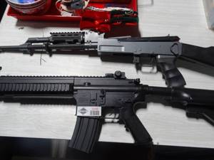 lot 3486 image: Airsoft and Nerf Guns