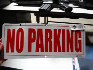 lot 3487 image: No Parking Sign