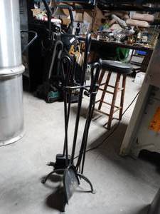 lot 3489 image: Fireplace Tool Set