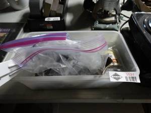 lot 3531 image: Lot of Assorted Hardware--Handles, Screws, Etc