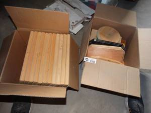 lot 3534 image: Lot of Assorted Wood Pieces