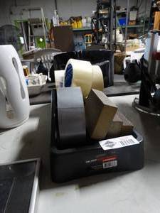 lot 3535 image: Lot of Tape, Sanding Blocks and Tool Chest Drawer Organizer