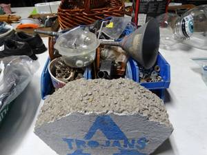 lot 3557 image: Lot of Misc. Hardware-- Electrical wires, Screws, Etc.