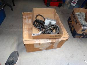 lot 3573 image: Lot of electrical boxes & covers
