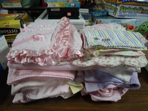 lot 3580 image: Lot of Baby Blankets