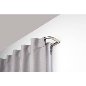 lot 1771 image: Umbra Twilight Room-Darkening Double Curtain Rod for Window, 28 To 48-Inch adjustable width, Matte Nickel