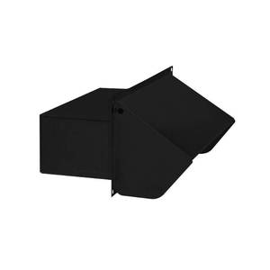 lot 1774 image: Broan 639 Wall Cap for 3-14 x 10 Duct for Range Hoods and Bath Ventilation Fans