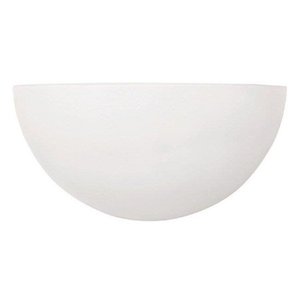 lot 1777 image: Capital Lighting 1680MW One Light Sconce MATTE WHITE 10 inch W 5 inch H 5 inch E 1-100 Watt Medium Base