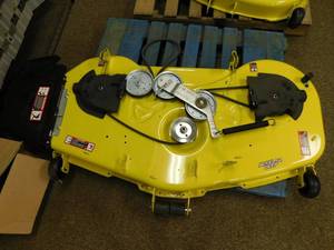 lot 1688 image: John Deere 54 Accel Deep BUC10096 Mower Deck For Ztrak Z525Z535Z540 Appears New Nice Unit Inspect