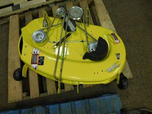 lot 1689 image: John Deere Complete 42X Edge Extra Mower Deck Assembly