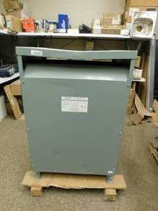 lot 1690 image: Dry Type Transformer 3PTN609-75K. Powertran 112.5 KVA