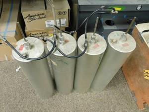 lot 1705 image: Lot of 4 Duplexer Cavity Filters 2 Are High Pass 2 Are Low Pass (VHFUHF)