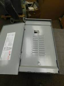lot 1709 image: Siemens PW2040B1200CU Load Center, Main Breaker, 200A, 2040, 1PH, 22 kAIC, NEMA 3R