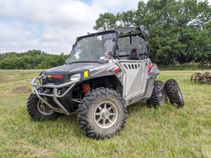 lot 5 image: 2009 Polaris RZR 800 EFI 2000LB Winch