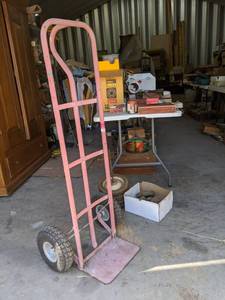 lot 90 image: Two Wheeled Dolly, Casters And Assorted Tires