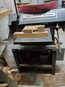 lot 157 image: Craftsman 12in Wide Planer-Molder