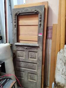 lot 158 image: Antique Wood Doors