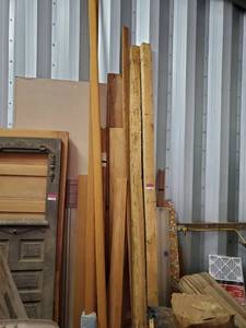 lot 159 image: Various Pieces Of Lumber