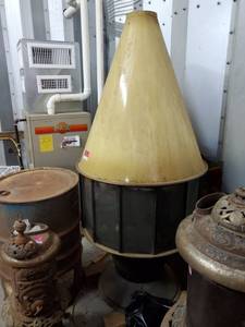 lot 161 image: Wood Stove With Glass Walls