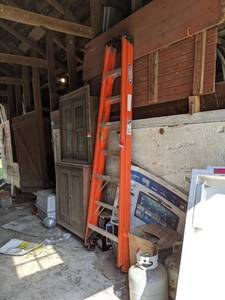 lot 1015 image: Werner 8ft Ladder